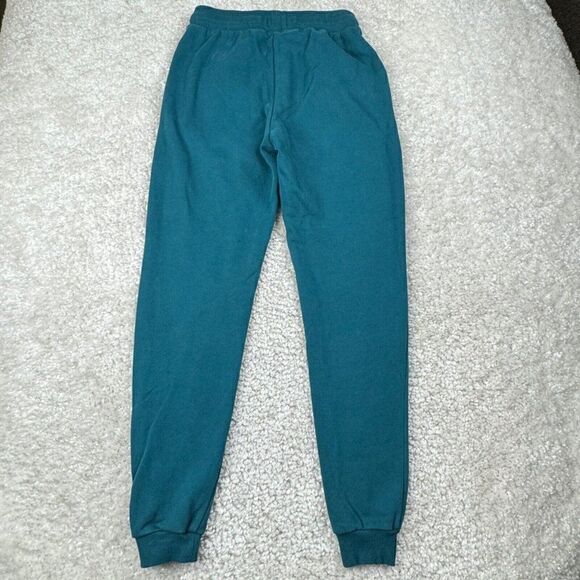 Zyia Active Sleepover Jogger Sweatpants Emerald Teal Green - Picture 3 of 12